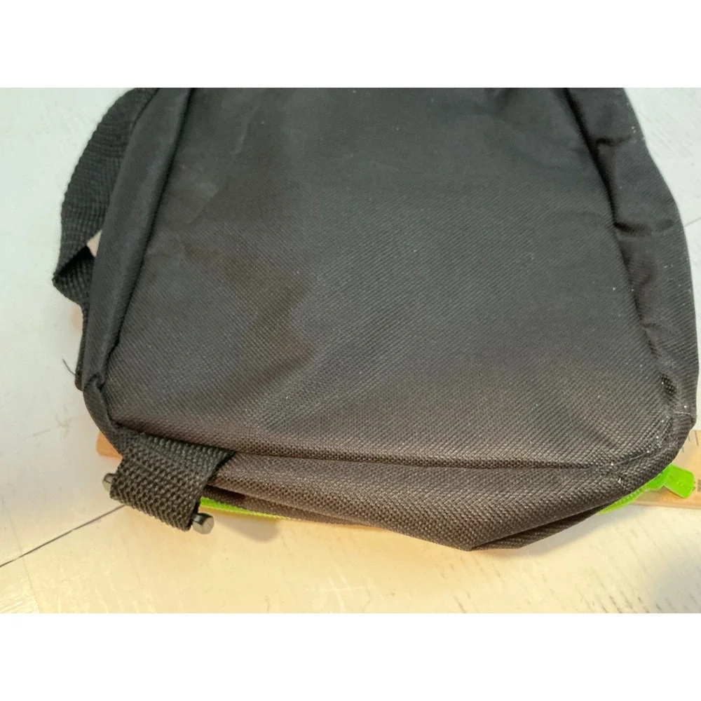 Nickelodeon TMNT Lunch Bag Pizza Party Graphic Insulated Black Green Kids OS